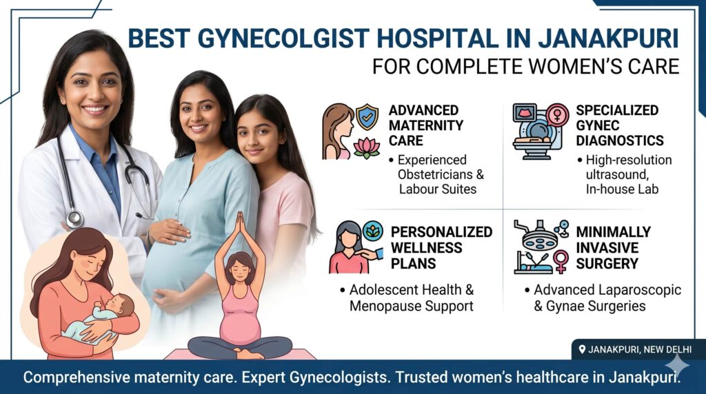 best gynecologist hospital in janakpuri